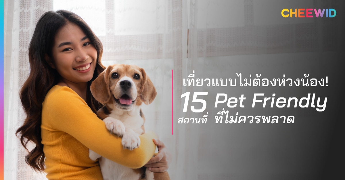 เที่ยวแบบไม่ต้องห่วงน้อง! 15 สถานที่ Pet Friendly ที่ไม่ควรพลาด