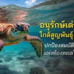 อนุรักษ์เต่าทะเลใกล้สูญพันธุ์ ปกป้องสมบัติล้ำค่าแห่งท้องทะเลไทย