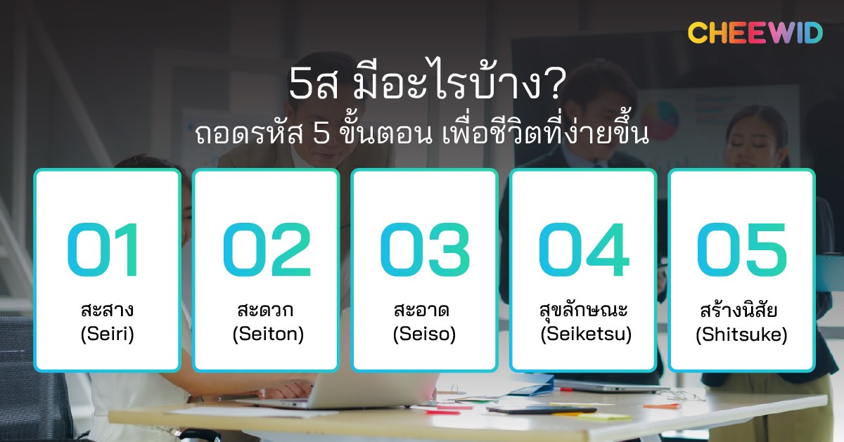 5ส มีอะไรบ้าง? ถอดรหัส 5 ขั้นตอน เพื่อชีวิตที่ง่ายขึ้น