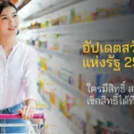อัปเดตสวัสดิการแห่งรัฐ 2569 ใครมีสิทธิ์ สมัครอย่างไร เช็กสิทธิ์ได้ที่ไหน
