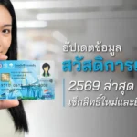 อัปเดตข้อมูลสวัสดิการแห่งรัฐ 2569 ล่าสุด เช็กสิทธิ์ใหม่และยืนยันตัวตน
